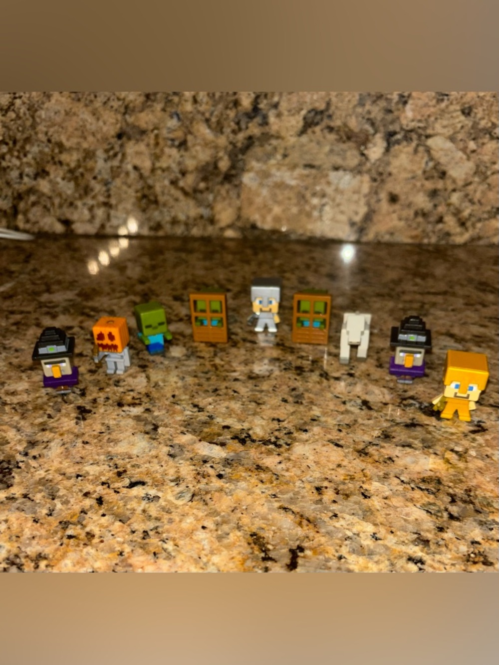 Minecraft Mini Figure Lot of 9